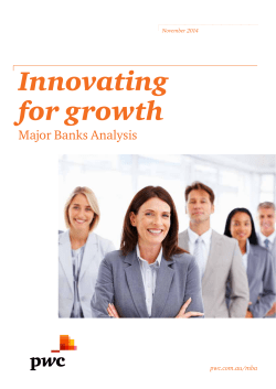 Innovating for growth