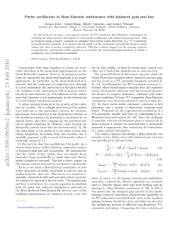 Purity oscillations in Bose-Einstein condensates with balanced gain