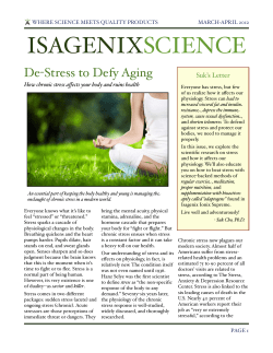 Isagenix Science March April 12