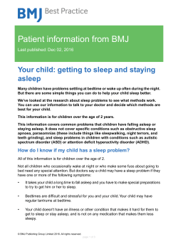 Patient information from BMJ