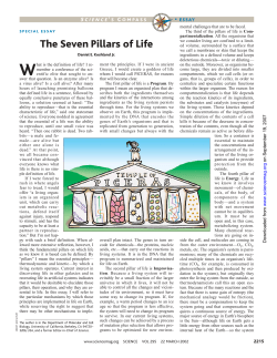 The Seven Pillars of Life