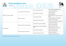 Brwyn`s Ichabod Crane