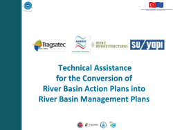 ECOLOGICAL CLASSIFICATION OF WATER BODIES IN SPAIN