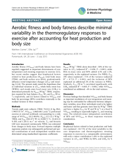 Aerobic fitness and body fatness describe minimal variability in the