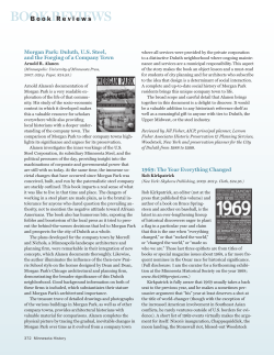 Book Reviews - Collections - Minnesota Historical Society