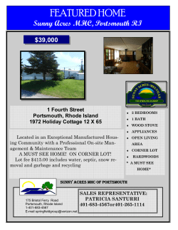 1 FOURTH STREET LISTING SHEET.pub