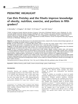 Can Elvis Pretzley and the Fitwits improve knowledge of