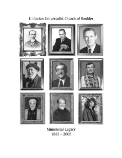 Print Layout 1 - Unitarian Universalist Church of Boulder