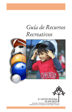 Gu&iacute;a de Recursos Recreativos