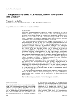 The rupture history of the Mw 8.0 Jalisco, Mexico, earthquake of