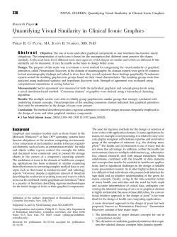 Quantifying Visual Similarity in Clinical Iconic Graphics