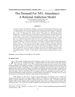 In 2002, National Football League (NFL) attendance totaled
