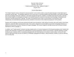 Grade 5 - Summit Public Schools