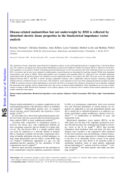 British Journal of Nutrition