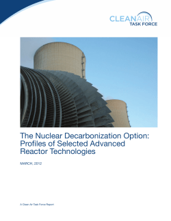 The Nuclear Decarbonization Option