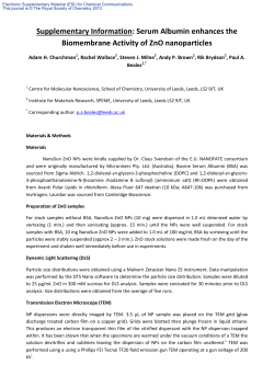 Supplementary Information - Royal Society of Chemistry