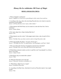 Disney On Ice 100 Years of Magic &ndash; Trivia Questions