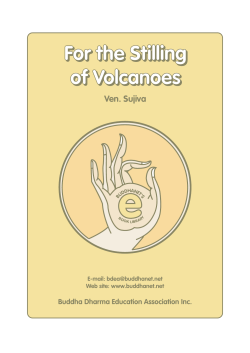 For the Stilling of Volcanoes