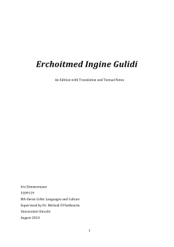 Erchoitmed Ingine Gulidi - Utrecht University Repository