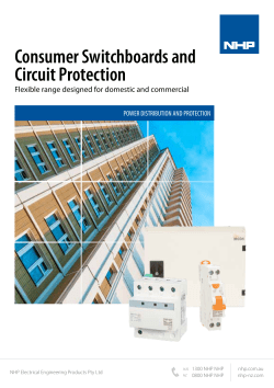 Consumer Switchboards and Circuit Protection