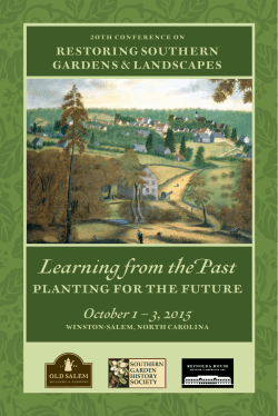 Learning from the Past