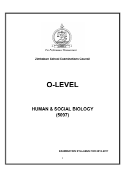 human and social biology