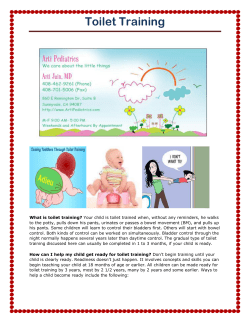 Toilet Training - Arti Pediatrics
