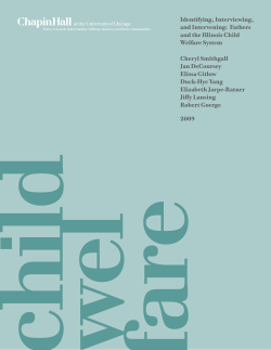 Identifying, Interviewing, and Intervening: Fathers and the Illinois
