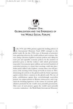 Globalization and the Emergence of the World
