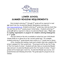 2017 Summer Reading