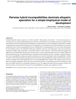 Pairwise hybrid incompatibilities dominate allopatric speciation for a