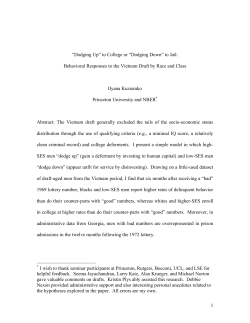 Dodging Down - Yale Law School