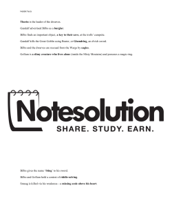 Thorin is the leader of the dwarves. Gandalf advertised Bilbo as a