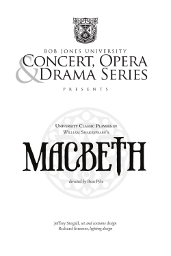 Program - Bob Jones University