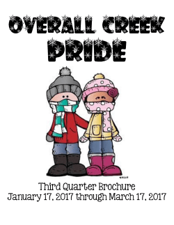 OC Third Quarter Brochure 2016
