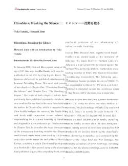 Hiroshima - Japan Focus