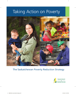Saskatchewan Poverty Reduction Strategy