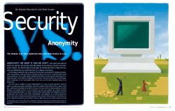 Security vs. Anonymity: The Debate over User