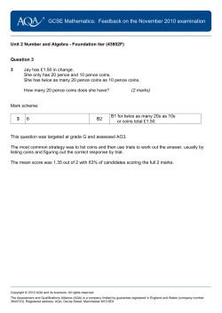 Unit 02 - Number and algebra (Foundation)