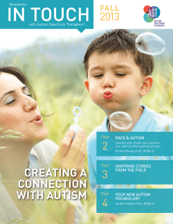 in touch - Autism Spectrum Therapies
