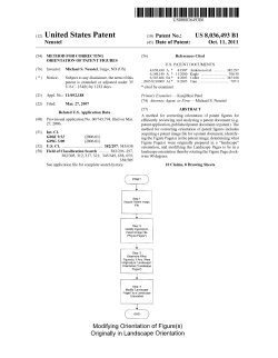 Method for Correcting Orientation of Patent Figures