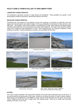 Policy Zone Q Rubha Stillaig to Ardlamont Point