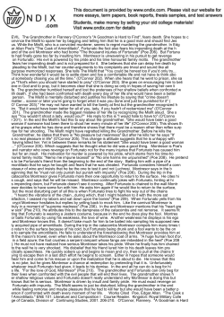 EVIL The Grandmother in Flannery O\`Connor\`s \"A Goodman is