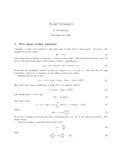 Rocket Dynamics