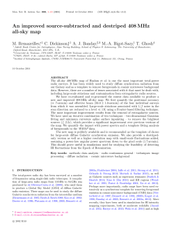An improved source-subtracted and destriped 408 MHz all