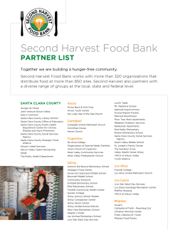 partners - Second Harvest Food Bank