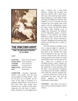 the UNICORN HUNT - Mythology Teacher