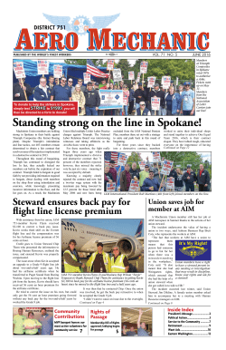 Standing strong on the line in Spokane!