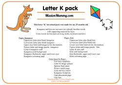 K-PACK-Kangaroo-Kite.. - Mission mummy tagline