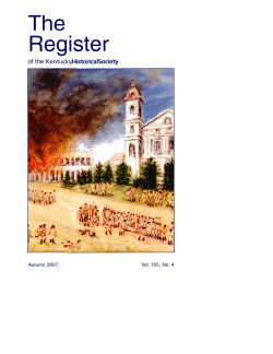 "The Kentucky Regiment that Invaded Cuba in 1850," The Register
